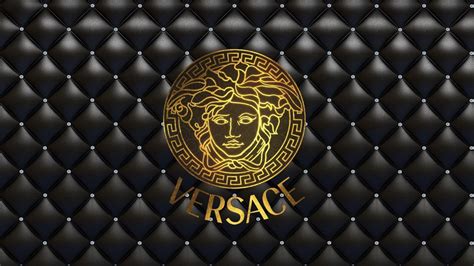 versace logo background